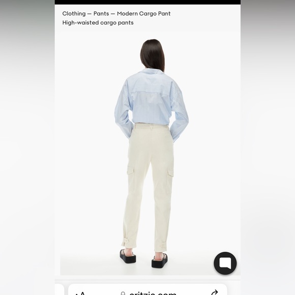 Aritzia modern cargo pant - Picture 3 of 5